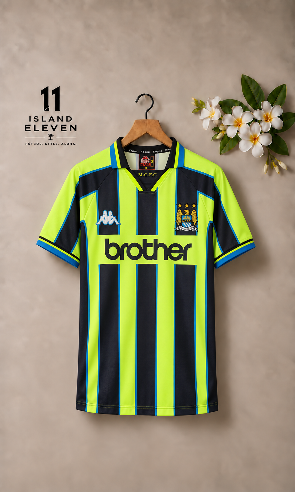 Manchester City Away Retro Jersey front