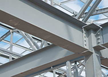 Metal frame of the new building. The fast-built designs from metal..jpg