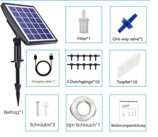 Solar Powered Automatic Drip Irrigation System (One Set)