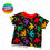 Thumbnail: Swallows and rainbows - Black Colour way Exclusive Digital Design File