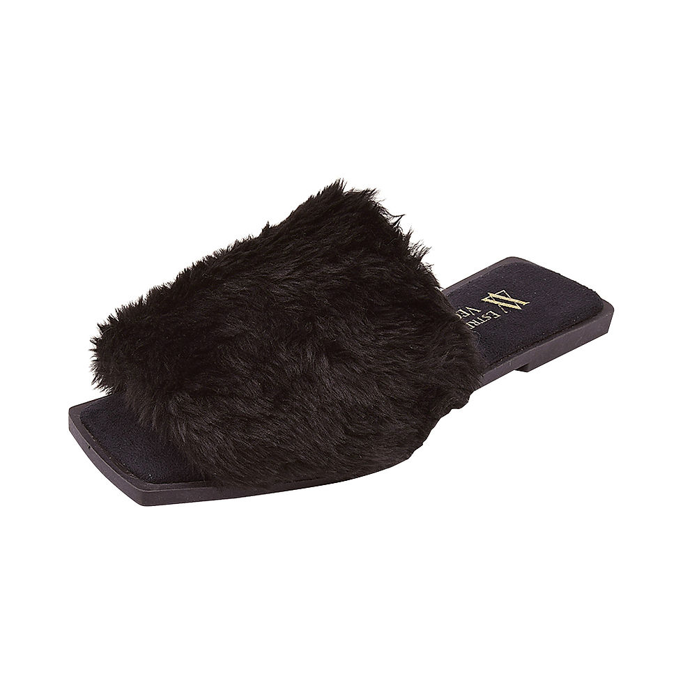 Miniatura: Rasteira Comfy Pelúcia Slide