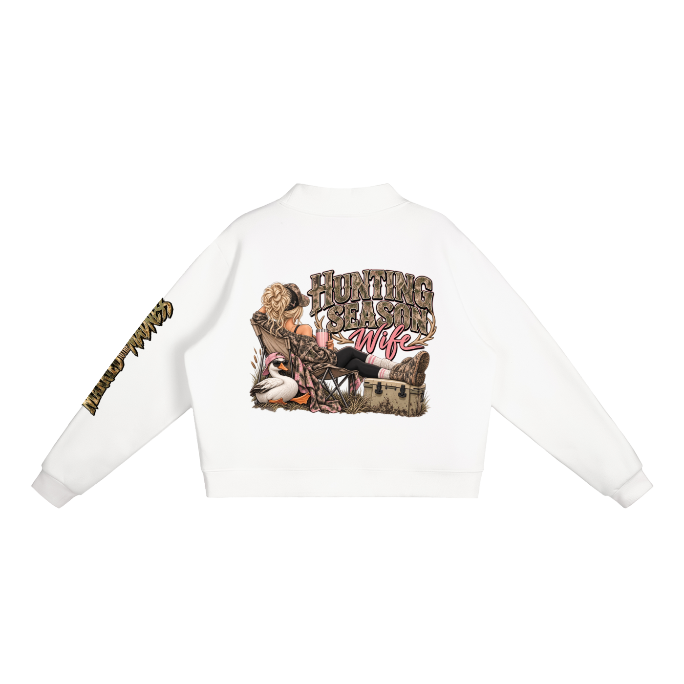 Married to the madness mock neck