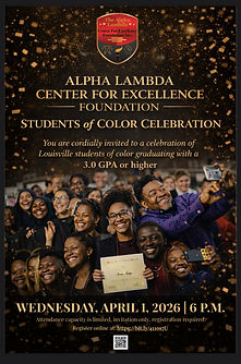 Students of Color Celebration Flyer