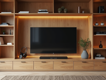 Crafting Perfect Custom Entertainment Centers: Custom Furniture Design Tips