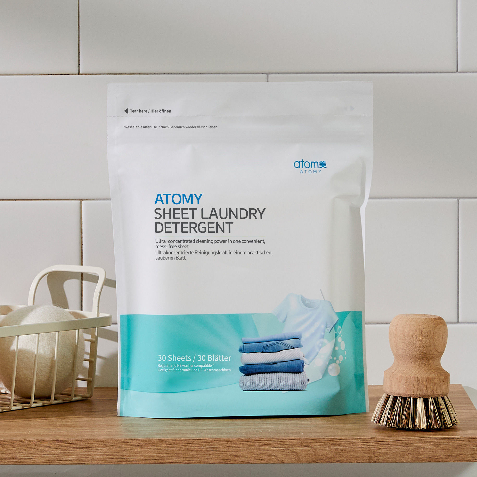 Sheet Laundry Detergent