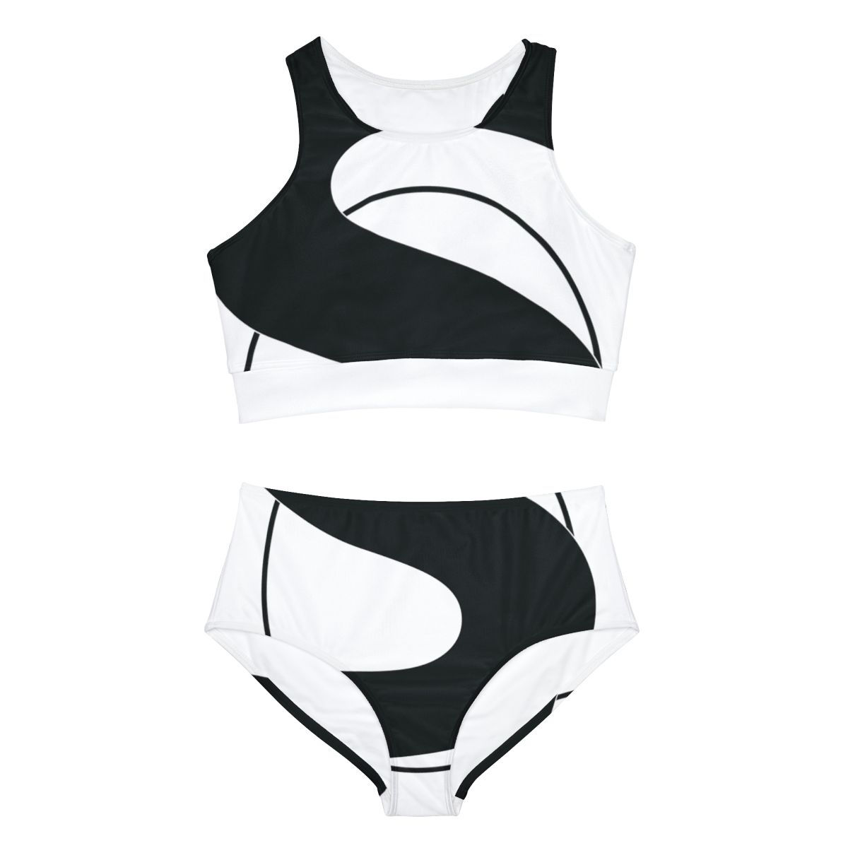 Sporty Bikini Stand-Out Logo
