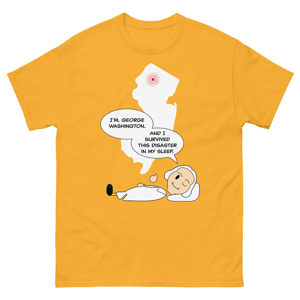 Thumbnail: 1783 New Jersey Earthquake T-shirt