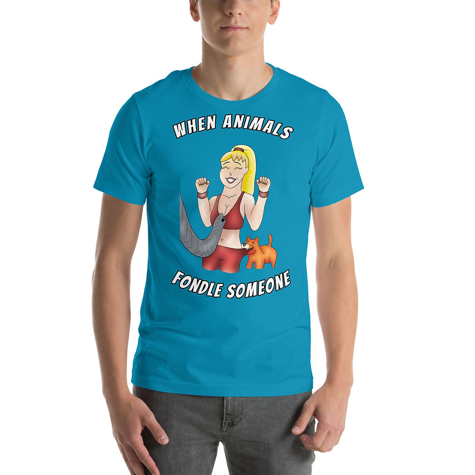 Thumbnail: When Animals Fondle Someone T-shirt