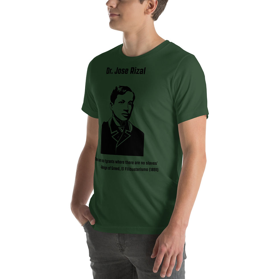 Thumbnail: Dr. José Protasio Rizal Mercado y Alonso Realonda T-shirt