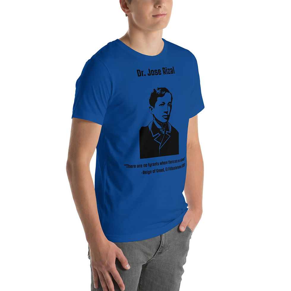 Thumbnail: Dr. José Protasio Rizal Mercado y Alonso Realonda T-shirt