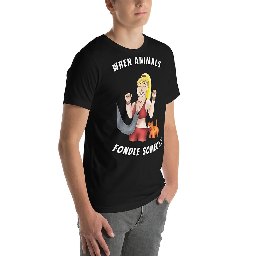 Thumbnail: When Animals Fondle Someone T-shirt