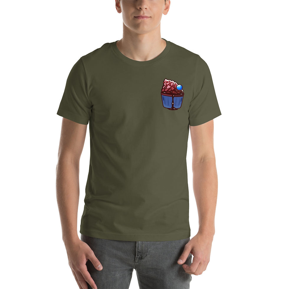 Miniatura: Oil Slick Bakery from Arcane T-shirt