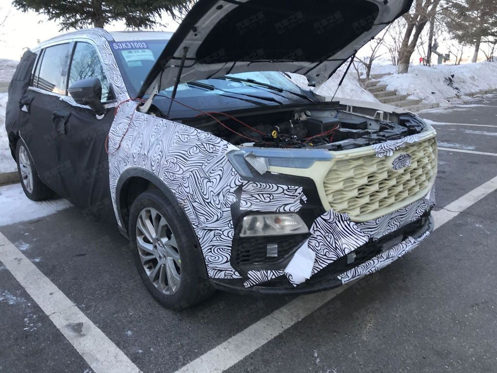 Next-Gen 2022 Ford Endeavour Testing