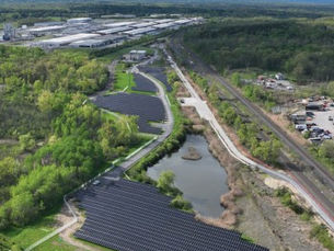 DCE Solar's Ballasted Racking Powers the Nation's First Solar Project on a Formerly Used Defense Site