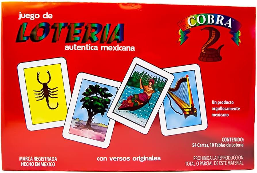 Latin Lotto Game Set