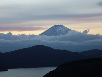 箱根で眺める富士山　～箱根大観山～