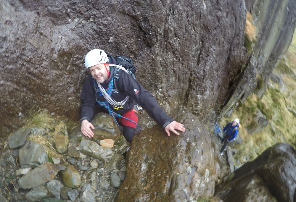 The difficult bit on Senior's Ridge Direct