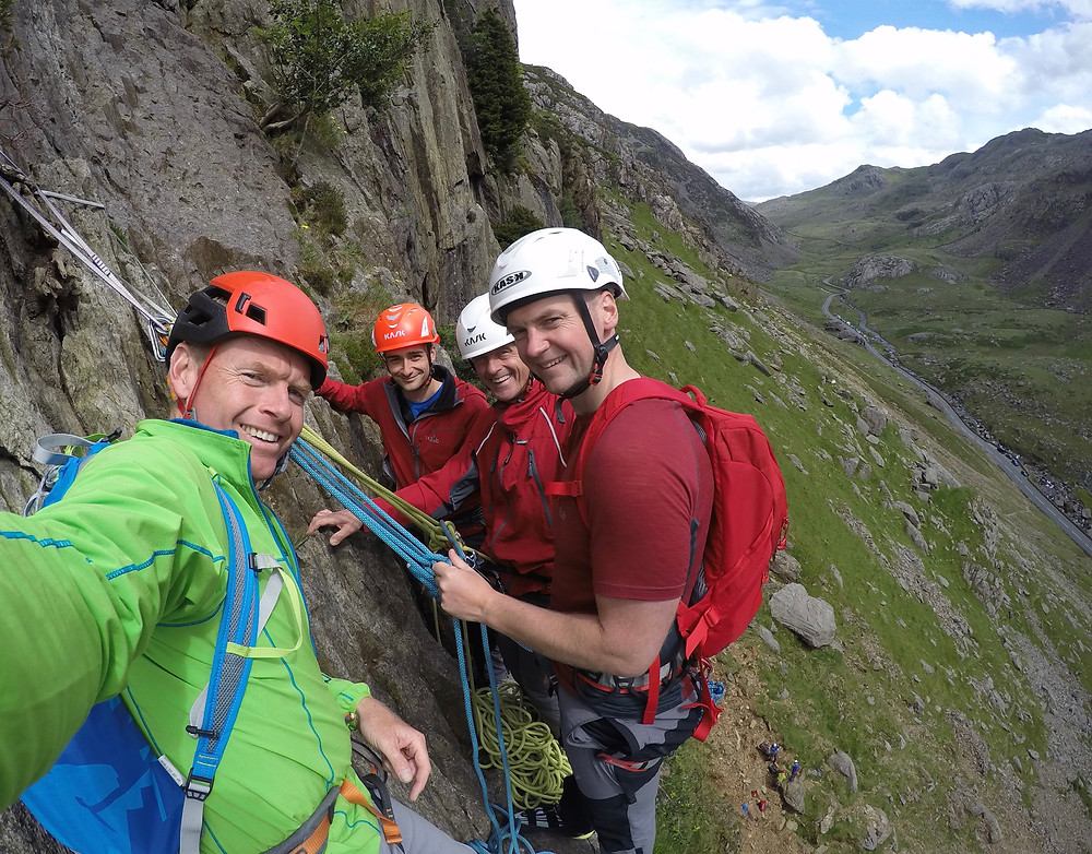 Hanging out on Crackstone Rib