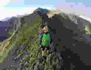 The knife edge Crib Goch