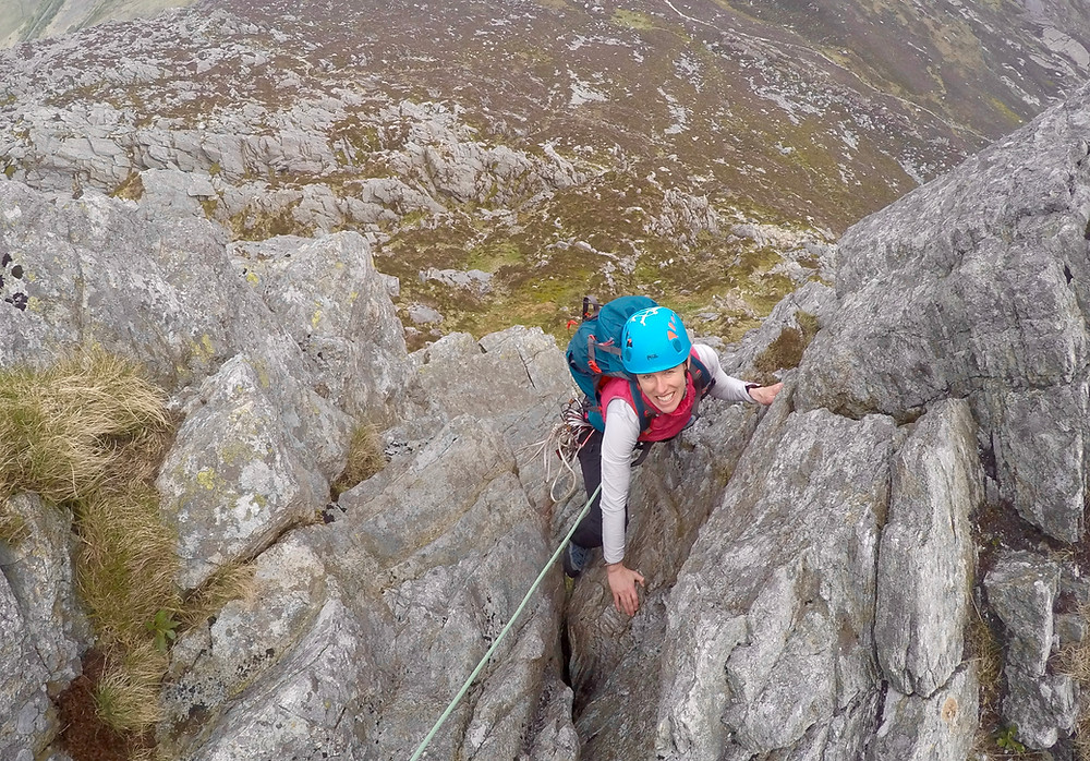 Grooved Arete