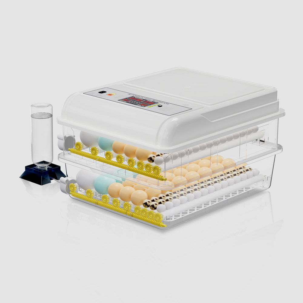 120-Egg Automatic Egg Incubator White