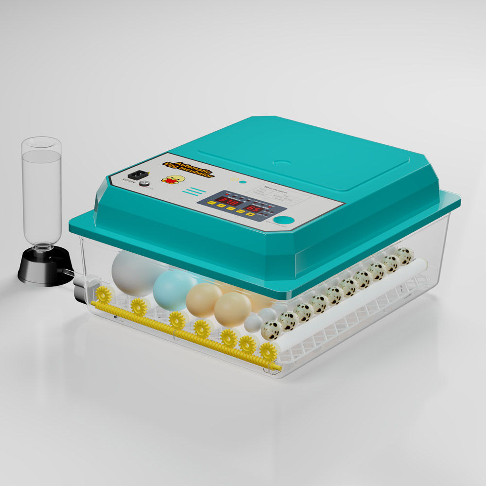 36-Egg Automatic Egg Incubator Blue