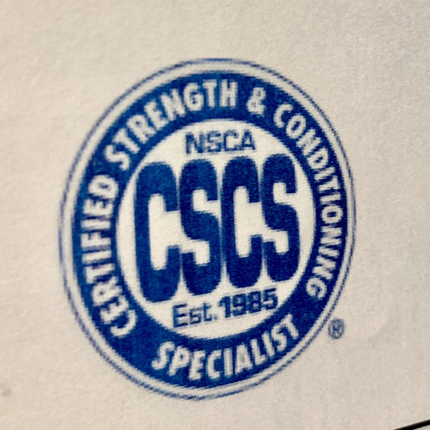 NSCA-CSCSのロゴ