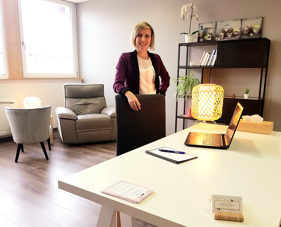 Laetitia Ramel à son bureau