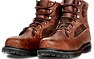 Brown Lederstiefel