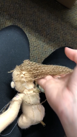 Hair Sewing Process