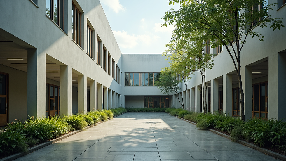 Wide angle view of the MCA Cabuyao campus