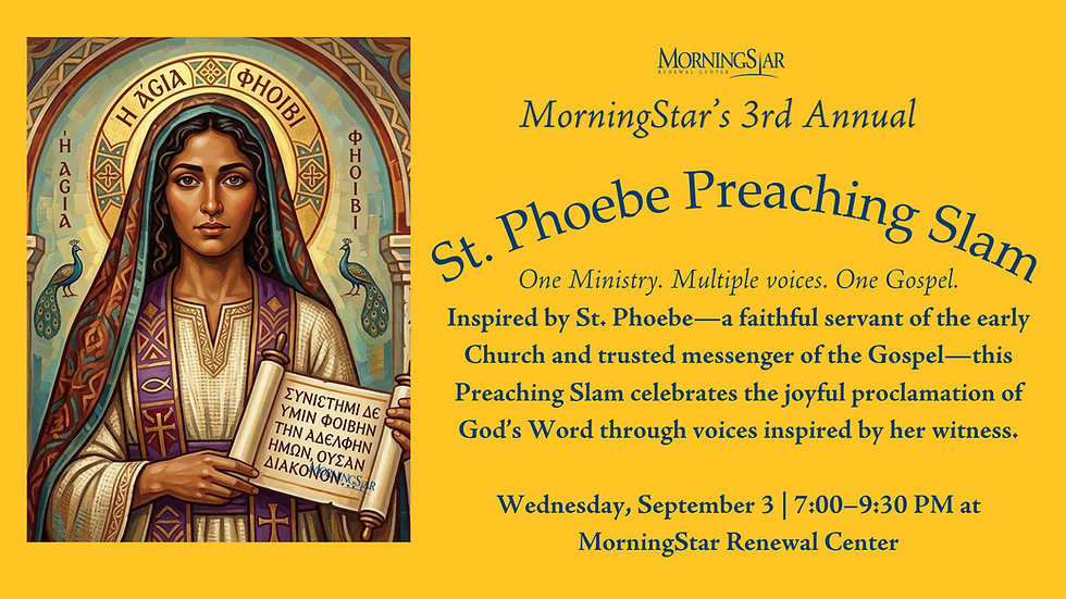 St. Phoebe's 3rd Annual Preaching Slam