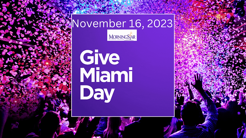 Give Miami Day 2023- Save the Date!