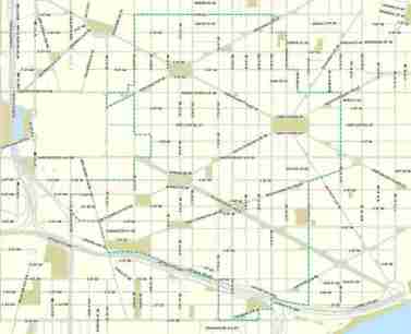 Capitol Hill Historic District Map - Thumbnail