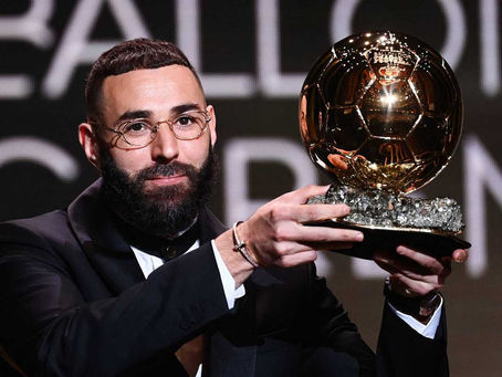 Karim Benzema es el ganador del Balón de Oro 2022