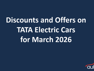 Discounts and Offers on Tata Electric Cars for March 2026
