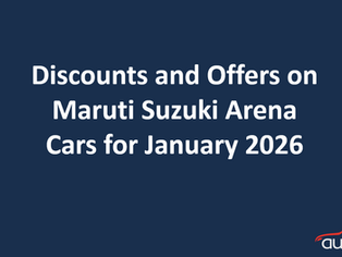 Discounts and Offers on Maruti Suzuki Arena Cars for January 2026