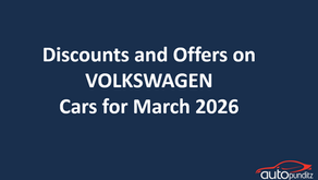 Discounts and Offers on Volkswagen Cars for March 2026