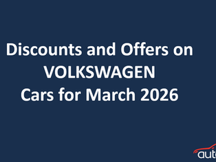 Discounts and Offers on Volkswagen Cars for March 2026