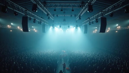 Seamless Stadium Event Production with Tri Phase Rigging