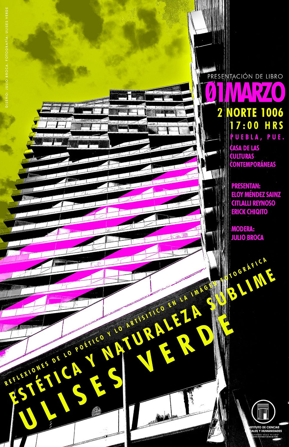 Presentación del libro: Estética y Naturaleza Sublime de Ulises Verde