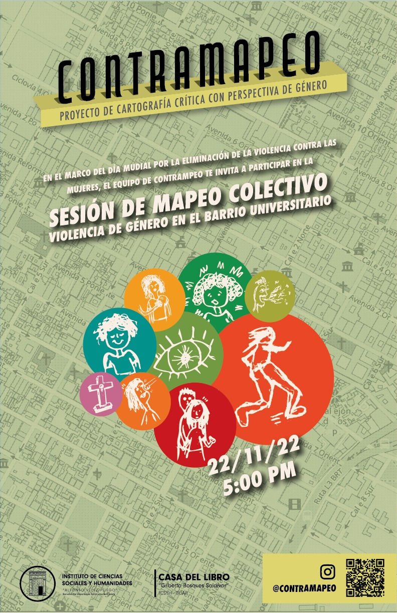 Contramapeo: Sesión de mapeo colectivo, violencia de género en el barrio universitario 