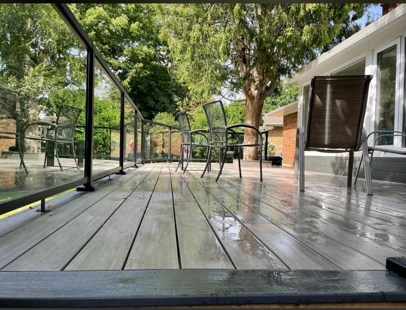 All our decks are weatherproof