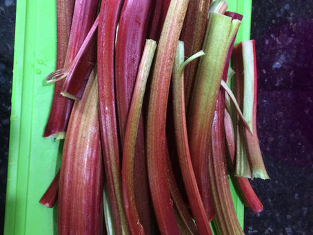 It is Rhubarb Season!