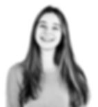 Teenager on a white background