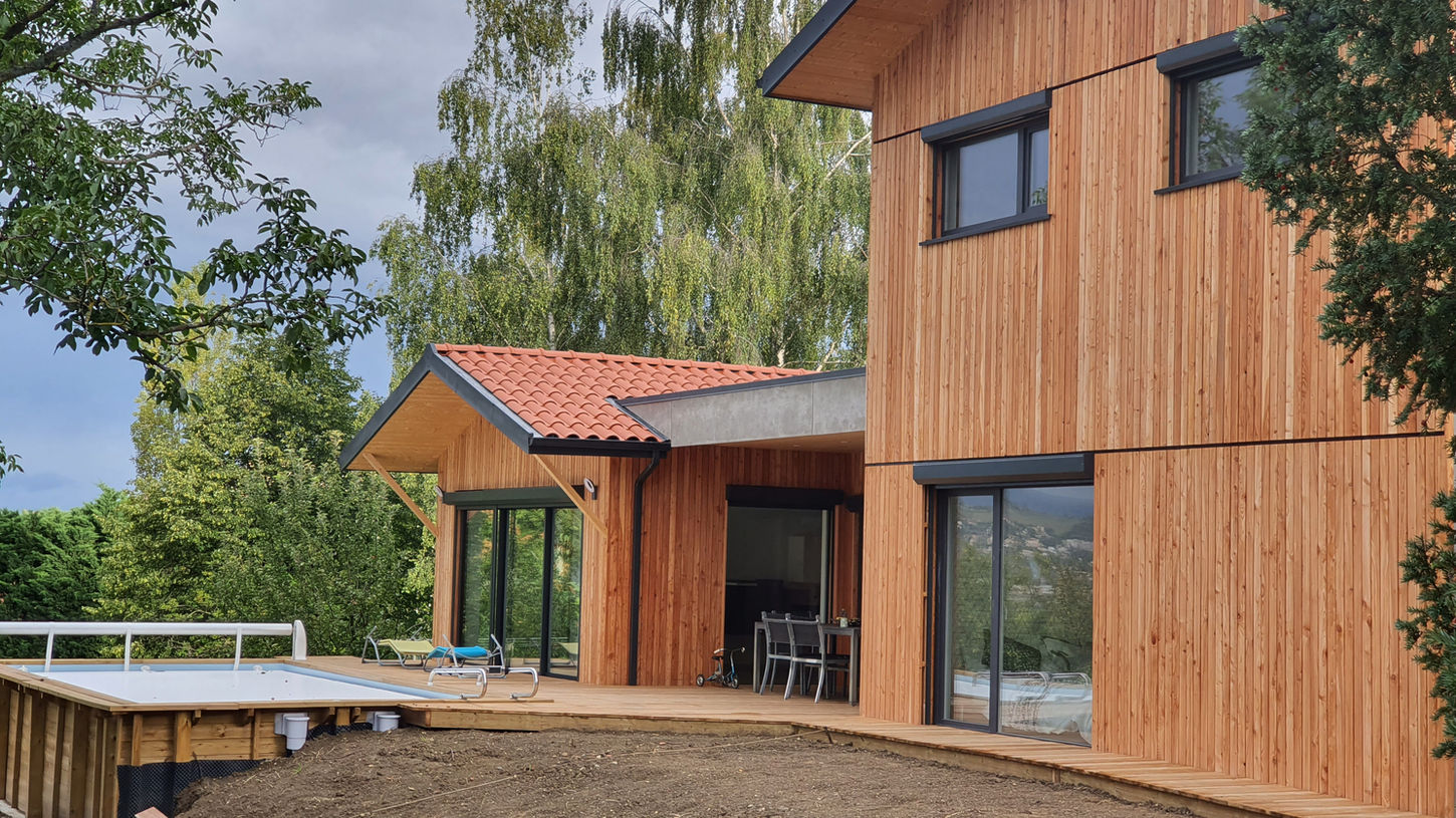 Maison ossature bois auvergne