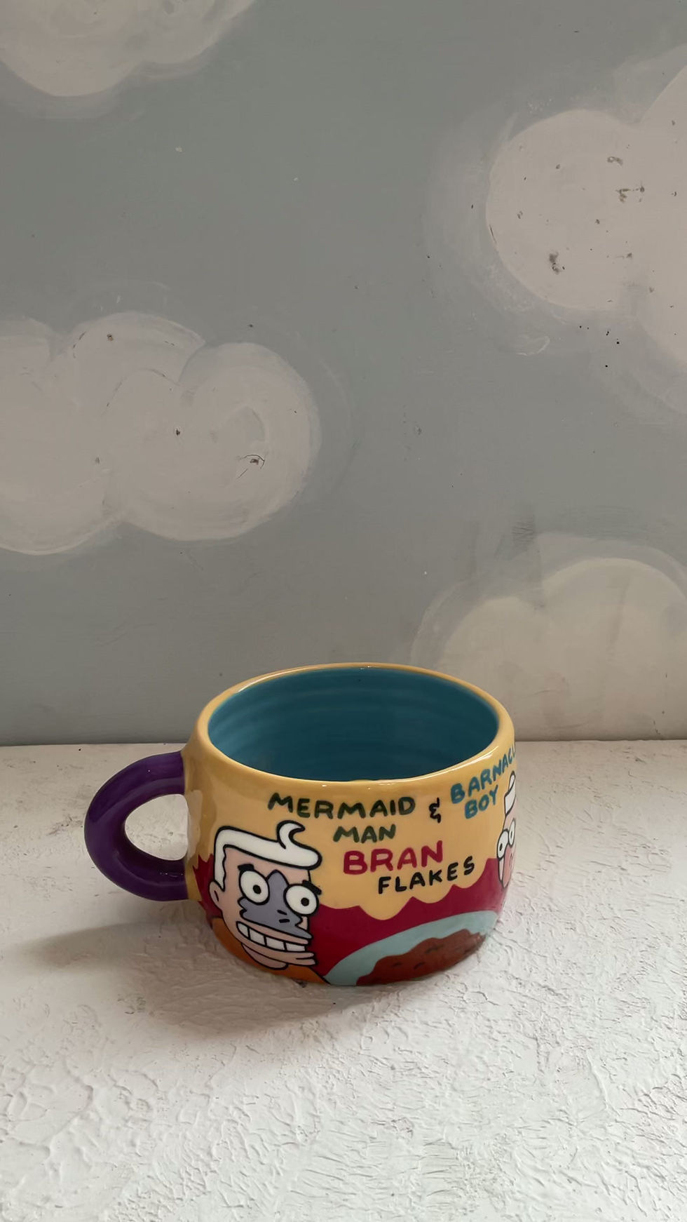 Thumbnail: Mermaid Man and Barnacle Boy Cereal Mug 1