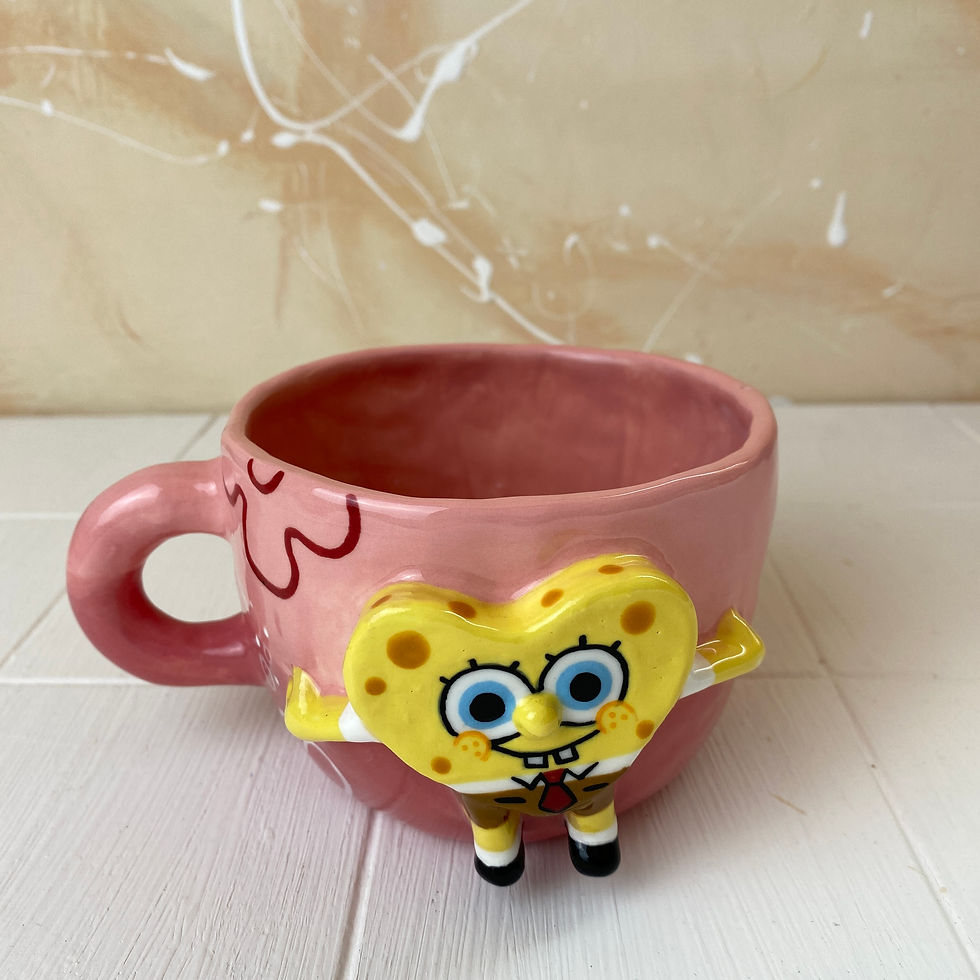Thumbnail: Heart Shaped Spongebob Mug 1