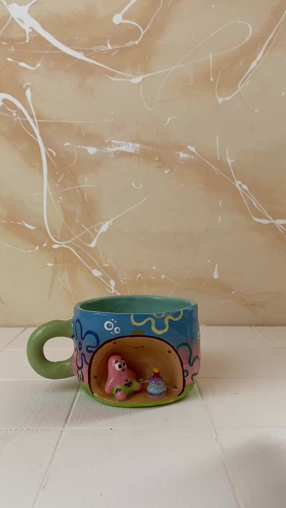 Thumbnail: Patrick and Cake Mug 2