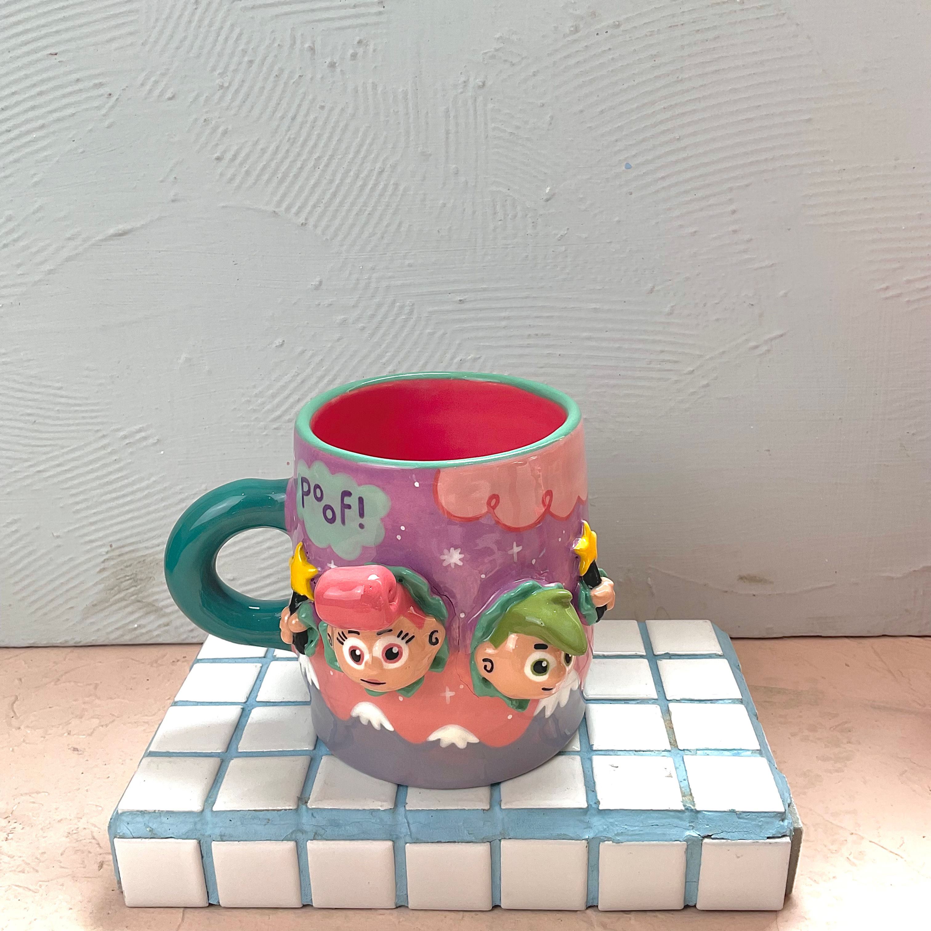 Fairy God Parents Peek a Boo Mug
